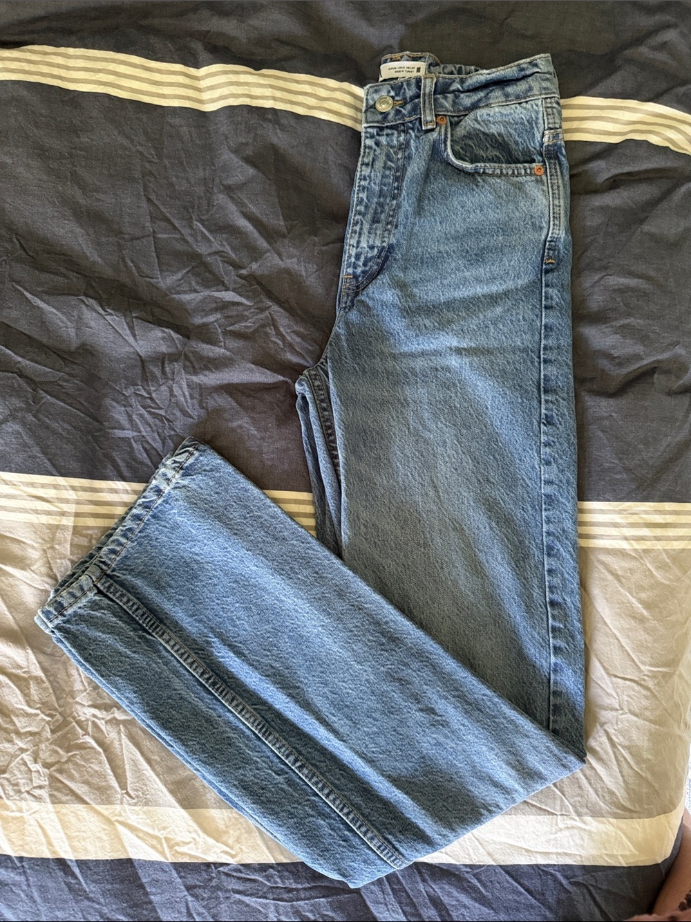 Zara Light Blue Straight Women’s Jeans, USA 2/Eur 34